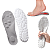 Par Palminhas Ortopedicas Nuvem Gel 4d Masculino Feminino - Imagem 1