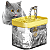 Bebedouro Fonte Agua Gatos Reservatorio 1.5 Litros Pets - Imagem 1