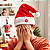Gorro Chapéu Natal Musical Movimenta Toca Música Natalina - Imagem 2