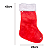 Bota Natalina Tradicional Meia Decoração Natal 43cm Enfeite Luxo - Imagem 6