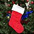 Bota Natalina Tradicional Meia Decoração Natal 43cm Enfeite Luxo - Imagem 4
