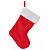 Bota Natalina Tradicional Meia Decoração Natal 43cm Enfeite Luxo - Imagem 1