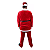Roupa Papai Noel Veludo Luxo 5 Peças Natal Completa Brilhante - Imagem 2