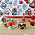 Enfeites Arvore de Natal Em Madeira Bonecos Decoração 48 Peças - Imagem 6