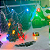 Cenário Vila Natalina Musical Iluminado Com Movimento Decoração de Mesa - Imagem 2