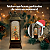 Luminária Globo de Neve Musical Natalino Com Boneco de Neve e Árvore de Natal - Imagem 5