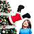 Enfeite de Árvore Natal Pernas de Papai Noel com Movimento Decoração - Imagem 1