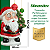 Papai Noel Natal Musical Com Movimentos Olhos Led Árvore Decoração Natalina - Imagem 5