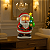 Papai Noel Natal Musical Com Movimentos Olhos Led Árvore Decoração Natalina - Imagem 2