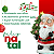 Papai Noel Natal Musical Com Movimentos Olhos Led Árvore Decoração Natalina - Imagem 7