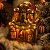 Cenário Natalino Natal Papai Noel Loja Som Luz Movimento Luxo - Imagem 2