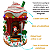 Cenário Natal Casa Cupcake Papai Noel Som Luz Movimento Luxo - Imagem 2