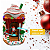 Cenário Natal Casa Cupcake Papai Noel Som Luz Movimento Luxo - Imagem 4