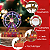 Cenário Natal Roda Gigante Papai Noel Som Luz Movimento Luxo - Imagem 8