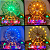 Cenário Natal Roda Gigante Papai Noel Som Luz Movimento Luxo - Imagem 5