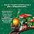 Trem Elétrico Solta Fumaça Arvore Natal Presente Com Som Luz - Imagem 2