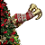Enfeite Pernas de Duende Natalino Para Árvore de Natal Decoração - Imagem 1