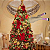 Enfeite Natalino Pernas de Renas Papai Noel com Movimento - Imagem 2