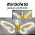 Borboleta De Led 40cm C/ Movimento Na Asa Decoração Externa - Imagem 7