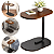 Mesa De Apoio De Canto Lateral Notebook Café Para Sofá Cama - Imagem 1