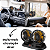 Ventilador Automotivo 12v Duplo Com Ajuste P/ Carro Van - Imagem 3