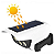 Câmera Falsa Refletor Solar Sensor Presença Segurança Ladrão - Imagem 4