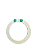 Brinco Oval - Amazonita - Imagem 1