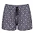 Shorts feminino beach tennis series mormaii roxo geo  floral - Imagem 1