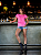 Camiseta Rosa Estampada - Imagem 3