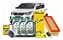 Kit Troca De Oleo E Filtros Mobi 1.0 4 Cil 5w30 Selenia - Imagem 1