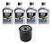 Kit com 4 Litros Oleo Maxi 5w40 508/509 + Filtro de óleo Fox 2019 - Imagem 1