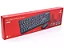 KIT TECLADO + MOUSE SEM FIO C3T K-W10BK - Imagem 1
