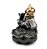 Porta Incensos Cascata de Fumaça com Ganesha (13cm) - Imagem 3