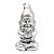 Duende da Lua Meditando (Prateado) - Imagem 4