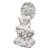 Estátua Deusa Kuan Yin Sobre o Mar e o Sol (22cm) - Imagem 2