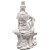 Estátua Deusa Kuan Yin Sentada (15cm) - Imagem 3