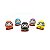 Kit com 5 Daruma Colorido em Porcelana (5cm) - Imagem 4