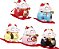 Conjunto com 5 Gatinhos Manekineko em Porcelana - Imagem 3