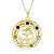 Gargantilha Om Chakras com Cristais (34mm) - Imagem 1