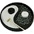 Jardim Zen Yin Yang com Porta Incensos e Pedras (15cm) - Imagem 1