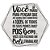 Placa Decorativa Você Já Parou para Pensar (25x22cm) - Imagem 1