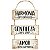 Placa Decorativa Harmonia Gera Gentileza (29,5x52cm) - Imagem 1