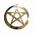 Pantáculo Pentagrama para Pendurar (10cm) - Imagem 1