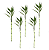 Kit com 5 Hastes de Bambu da Sorte (Extra Grande) - Imagem 1