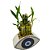Cachepot Olho Grego com 6 Hastes de Bambu da Sorte - Imagem 1