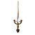 Punhal Athame Medieval em Metal (18cm) - Imagem 2