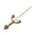 Punhal Athame Medieval em Metal (18cm) - Imagem 1