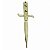 Punhal Athame Cigano em Metal (21cm) - Imagem 1