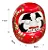 Boneco Daruma Amuleto da Sorte em Cerâmica (11cm) - Imagem 3