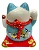 Gato da Sorte Manekineko em Cerâmica com Movimento (11cm) - Imagem 4